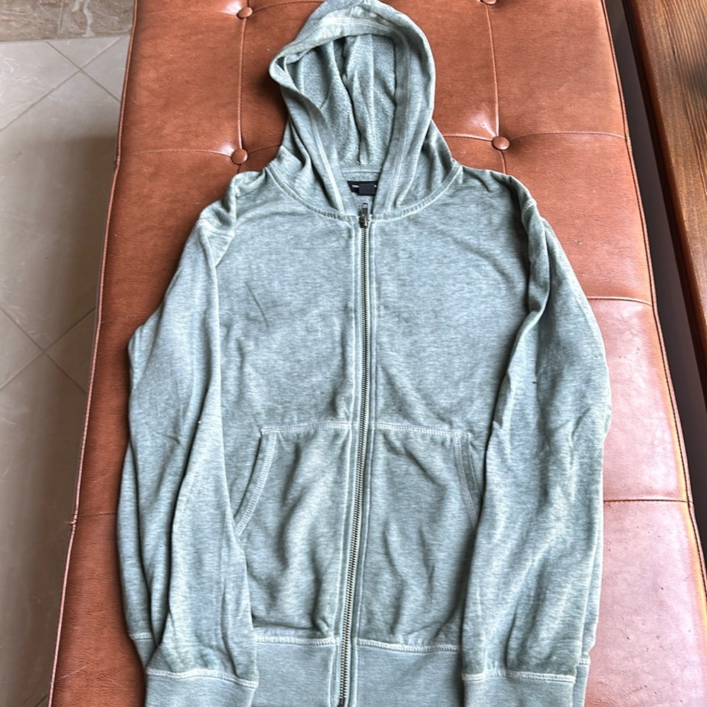 Sage green youth medium hoodie NWOT